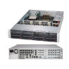 SUPERMICRO 2U chassis 8x 3,5" HS SAS/SATA, 600W (80PLUS Platinum), WIO