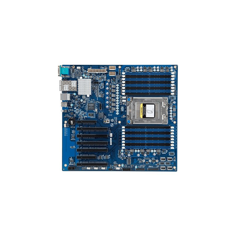 Gigabyte MB server MZ31-AR0, AMD EPYC 7000 family, RDIMM/LRDIMM DDR4, 16 x DIMMs, 2xSFP+ 10Gb/s LAN, 7xPCIe 3.0