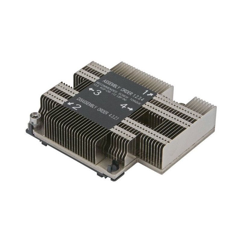 SUPERMICRO X11 Purley Platform CPU Heat Sink for 1U systems