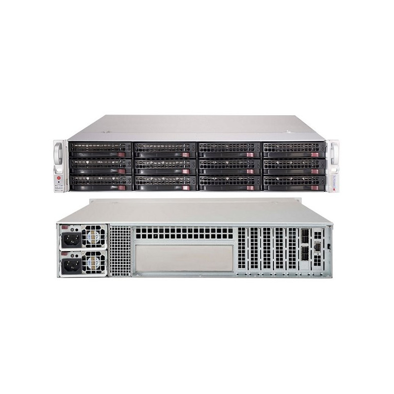 SUPERMICRO 4U JBOD chassis 24x 3,5" HS SAS/SATA (dual expander 4x SFF 8644 + IPMI), 2x1000W (80PLUS Platinum)