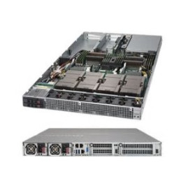 SUPERMICRO 1U GPU server 2xE5-2650v4, 16x 32GB DDR4-2400, 240GB S3520, 4x Tesla P100