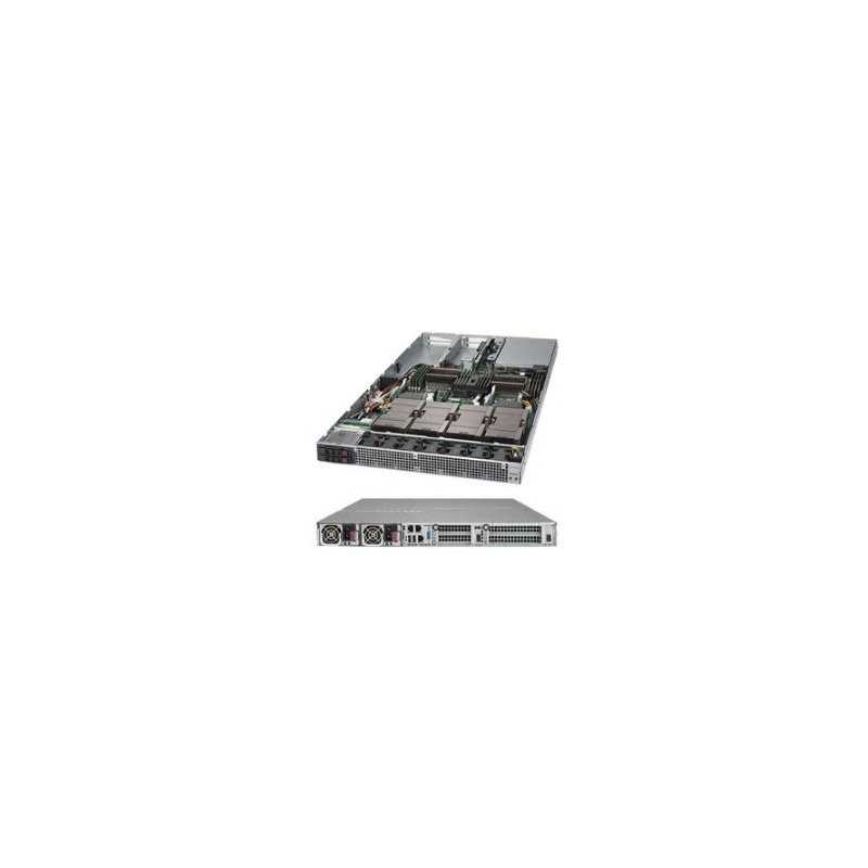 SUPERMICRO 1U GPU server 2xE5-2650v4, 16x 32GB DDR4-2400, 240GB S3520, 4x Tesla P100