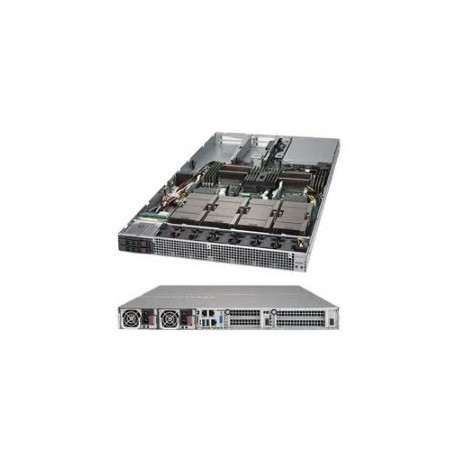 SUPERMICRO 1U GPU server 2xE5-2650v4, 16x 32GB DDR4-2400, 240GB S3520, 4x Tesla P100