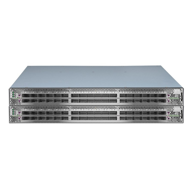 Nvidia Mellanox Switch-IB 2 based EDR IB 1U Switch, 36 QSFP28 ports, 2 PSU (AC), x86 dual core, std.depth, rail