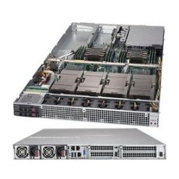 SUPERMICRO 1U GPU server 2x 6130, 12x 32GB DDR4-2666, 1,6TB P3600, 4x Tesla P100 NVlink