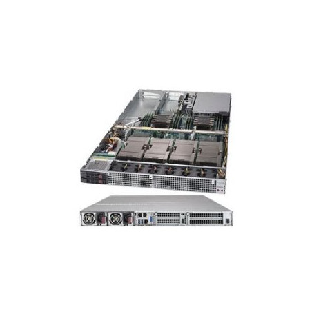 SUPERMICRO 1U GPU server 2x 6130, 12x 32GB DDR4-2666, 1,6TB P3600, 4x Tesla P100 NVlink