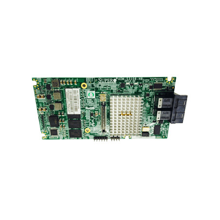 SUPERMICRO Add-on-Module with LSI 3108, SAS-3/Gen-3 12Gb/ROC, RAID 0, 1, 5, 6, 10, 50, 60, 2GB cache, 2x SFF-8643