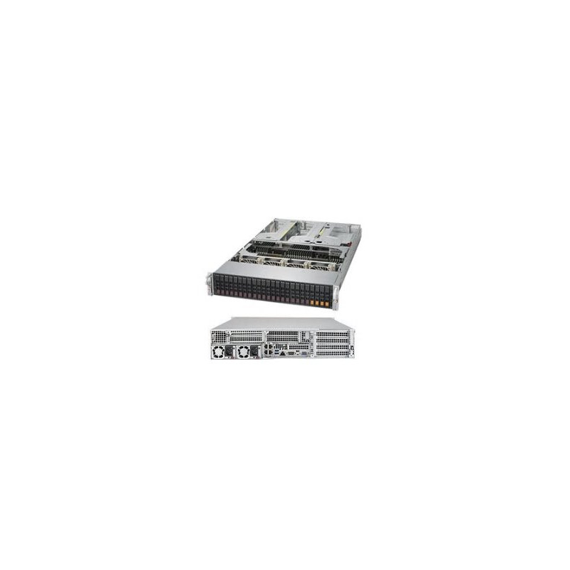 SUPERMICRO 2U Ultraserver 4x 6140, 48x 16GB DDR4-2666, 2x 10Gb LAN