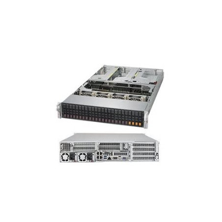 SUPERMICRO 2U Ultraserver 4x 6140, 48x 16GB DDR4-2666, 2x 10Gb LAN