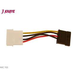 Jou Jye 20cm Power cable to connect SATA HDD (Molex - sata)