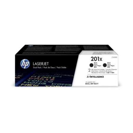 HP Toner 201X LaserJet Black 2-pack