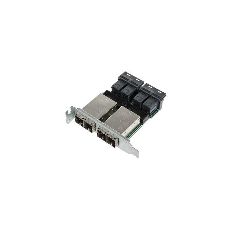 SUPERMICRO 16-port Mini SAS HD Int-to-Ext cable adapter - low profile