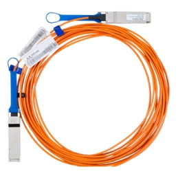 Nvidia Mellanox active fiber cable, ETH 40GbE, 40Gb/s, QSFP, 5m