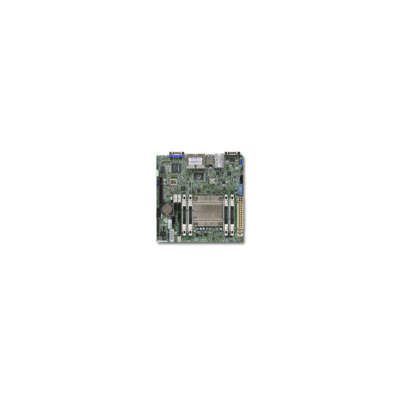 SUPERMICRO miniITX MB Atom E3940 4-core (9W TDP), 1x DDR3 SODIMM, 4xSATA3, M.2, 1xPCI-E 2.0 x2, 2xLAN, HDMI, DP,VGA