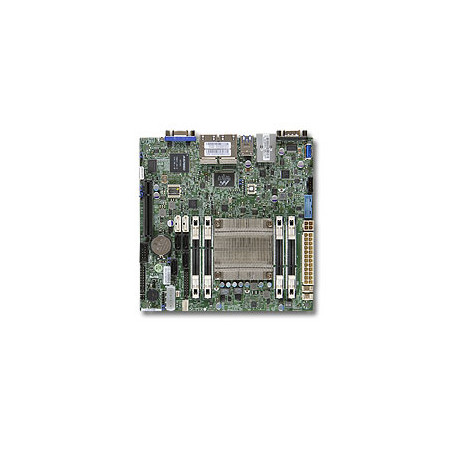 SUPERMICRO miniITX MB Atom E3940 4-core (9W TDP), 1x DDR3 SODIMM, 4xSATA3, M.2, 1xPCI-E 2.0 x2, 2xLAN, HDMI, DP,VGA