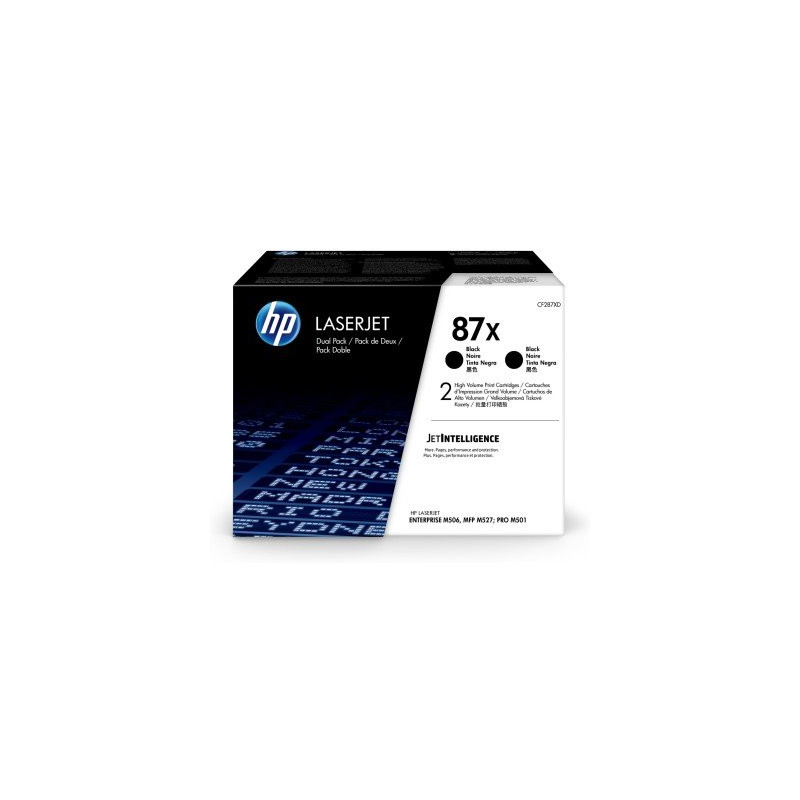 HP Toner č.87X LaserJet čierny 2-pack