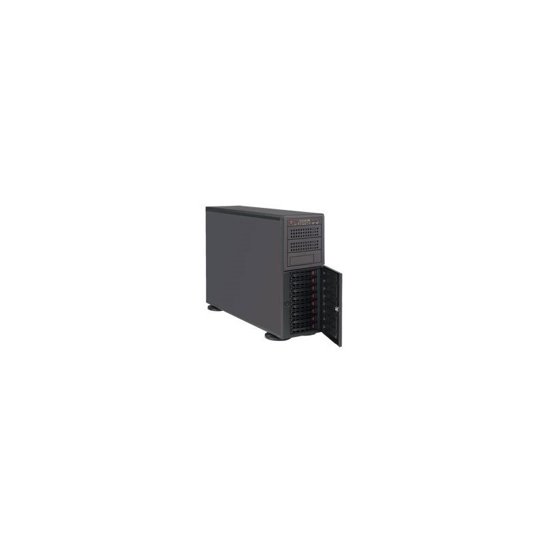 SUPERMICRO Tower/4U Workstation 2x LGA3647, iC621, 16x DDR4, 8x HS (3,5"), 2x2200W (titanium), 2x10GbE, IPMI