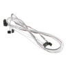 Supermicro Internal Right Angle MiniSAS SFF-8087 to 4 SATA 75/75/90/90cm with Sideband 90cm Cable (CBL-SAST-0644)