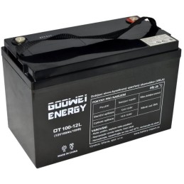 GOOWEI ENERGY Pb záložní akumulátor VRLA GEL 12V/100Ah (OTL100-12)