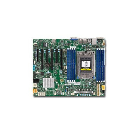SUPERMICRO MB 1xSP3 (Epyc 7000series SoC), 8x DDR4,8xSATA3 + 8xSAS3, 1xM.2, PCIe 3.0 (3 x16, 3 x8), IPMI, 2x LAN, bulk