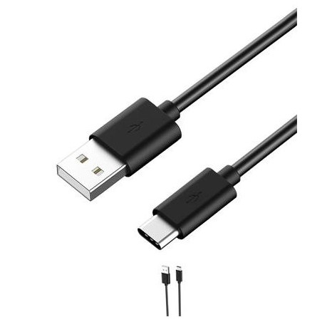 PremiumCord Kabel USB-C/M - USB 2.0 A/M, rychlé nabíjení proudem 3A, 1m
