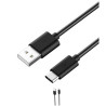 PremiumCord Kabel USB-C/M - USB 2.0 A/M, rychlé nabíjení proudem 3A, 1m