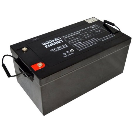 GOOWEI ENERGY Pb záložní akumulátor VRLA GEL 12V/250Ah (OTL250-12)