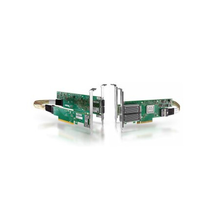Nvidia Mellanox ConnectX-5 VPI adapter card with Multi-Host Socket Direct supporting dual-socket server, EDR IB (100Gb/s