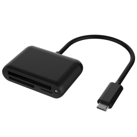 PremiumCord Adaptér USB-C - Čtečka karet CFAST2.0+SD3.0+Micro SD 3.0