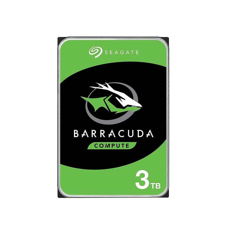 Seagate HDD BarraCuda 3.5" 3TB - 5400rpm/SATA-III/256MB