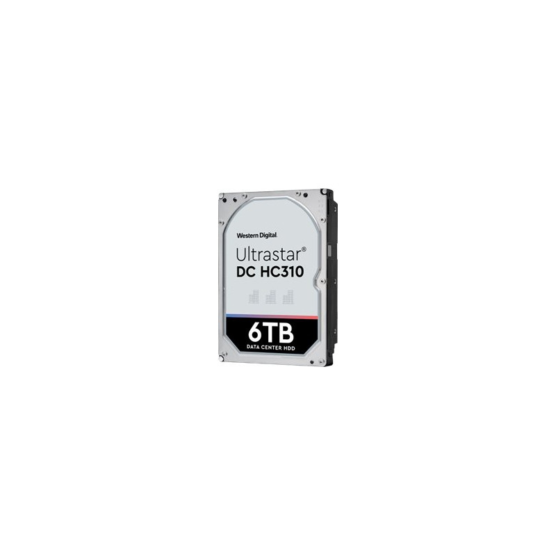 Western Digital Ultrastar DC HC310 3.5in 26.1MM 6000GB 256MB 7200RPM SATA ULTRA 512E SE