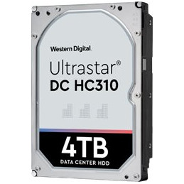 Western Digital Ultrastar DC HC310 3.5in 26.1MM 4000GB 256MB 7200RPM SAS ULTRA 512E SE P3