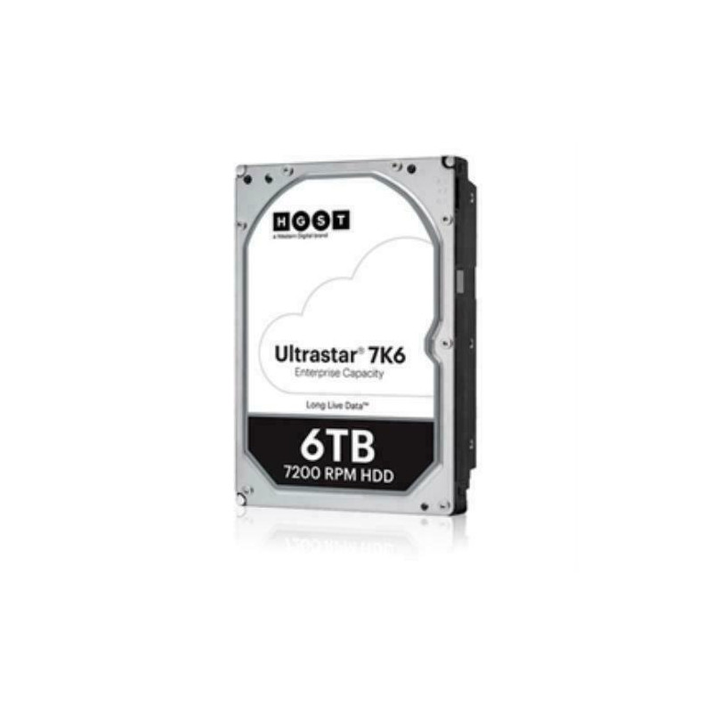 Western Digital Ultrastar DC HC310 3.5in 26.1MM 6000GB 256MB 7200RPM SAS ULTRA 512E SE P3