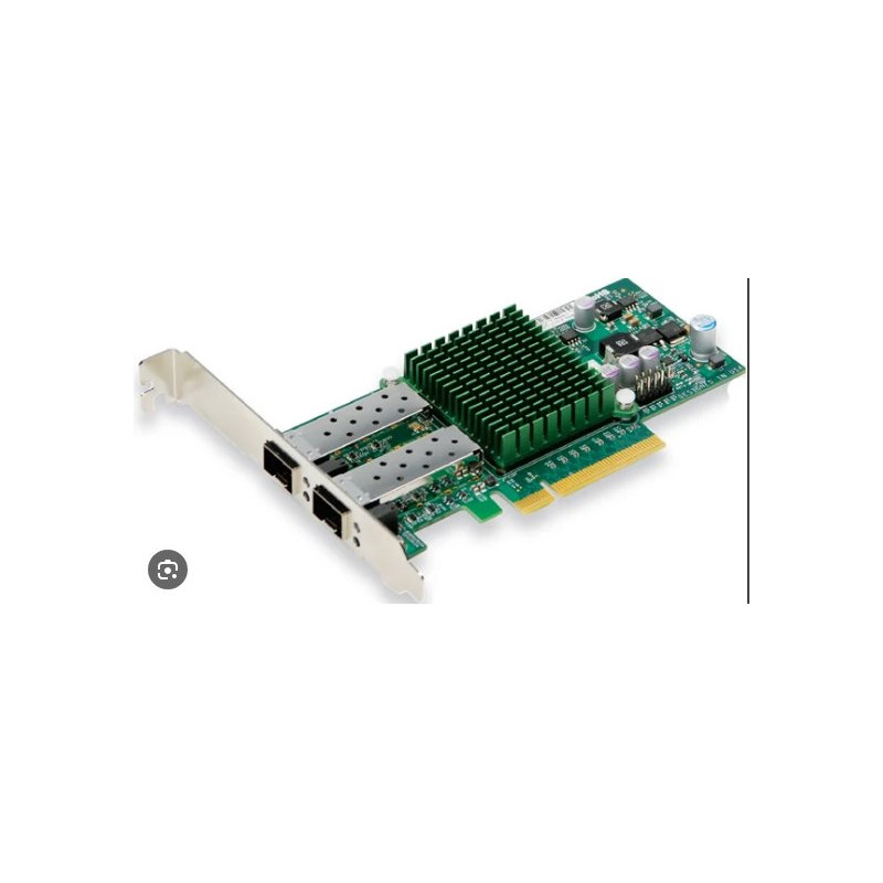 SUPERMICRO AOC-STGN-I2S Dual SFP+ 10Gb/s, PCI-e 8x, Gen 2 (5GT/s) Card, LP