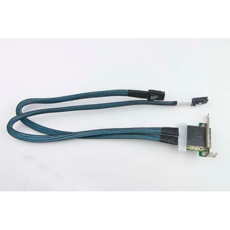 SUPERMICRO 66/61CM 2-PORT EXT IPASS TO INT IPASS LP