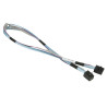 SUPERMICRO Internal Mini-SAS HD (SFF-8643) to Mini-SAS HD 50cm,30AWG,12Gb/s