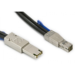 SUPERMICRO 1m external miniSAS HD to External IPASS 28AWG,HF,RoHS/REACH,PBF