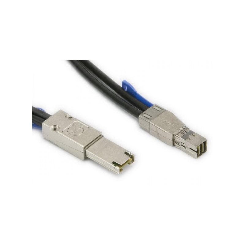 SUPERMICRO 1m external miniSAS HD to External IPASS 28AWG,HF,RoHS/REACH,PBF