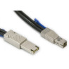 SUPERMICRO 1m external miniSAS HD to External IPASS 28AWG,HF,RoHS/REACH,PBF