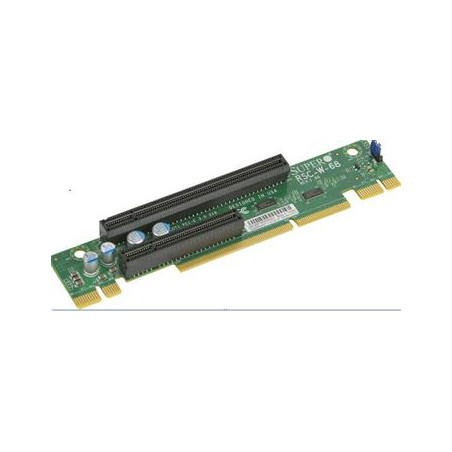 SUPERMICRO Riser card 1U PCI-E x16 + PCI-E x8 levý pro X11SSW-F (5019S-WR) RSC-W-68