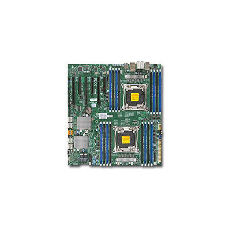 SUPERMICRO MB 2xLGA2011-3, iC612 16x DDR4 ECC,10xSATA3/8x SAS3 sw LSI 3008(PCI-E 3.0/3,2(x16,x8)PCI-E 2.0/1(x4),Audio,2x