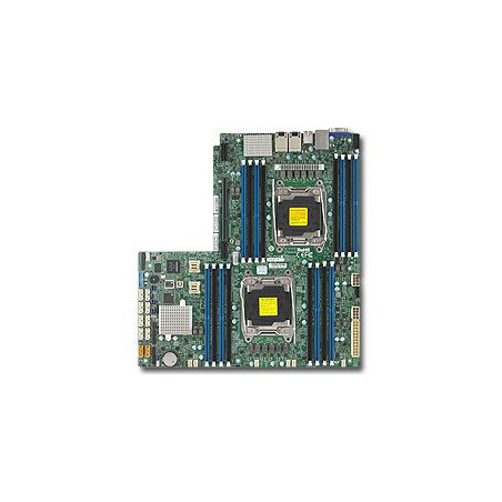 SUPERMICRO MB 2xLGA2011-3, iC612 16x DDR4 ECC,10xSATA3,(PCI-E 3.0 x32),2x1GbE LAN, 2x PCI-E 3.0 NVMe x4,IPMI