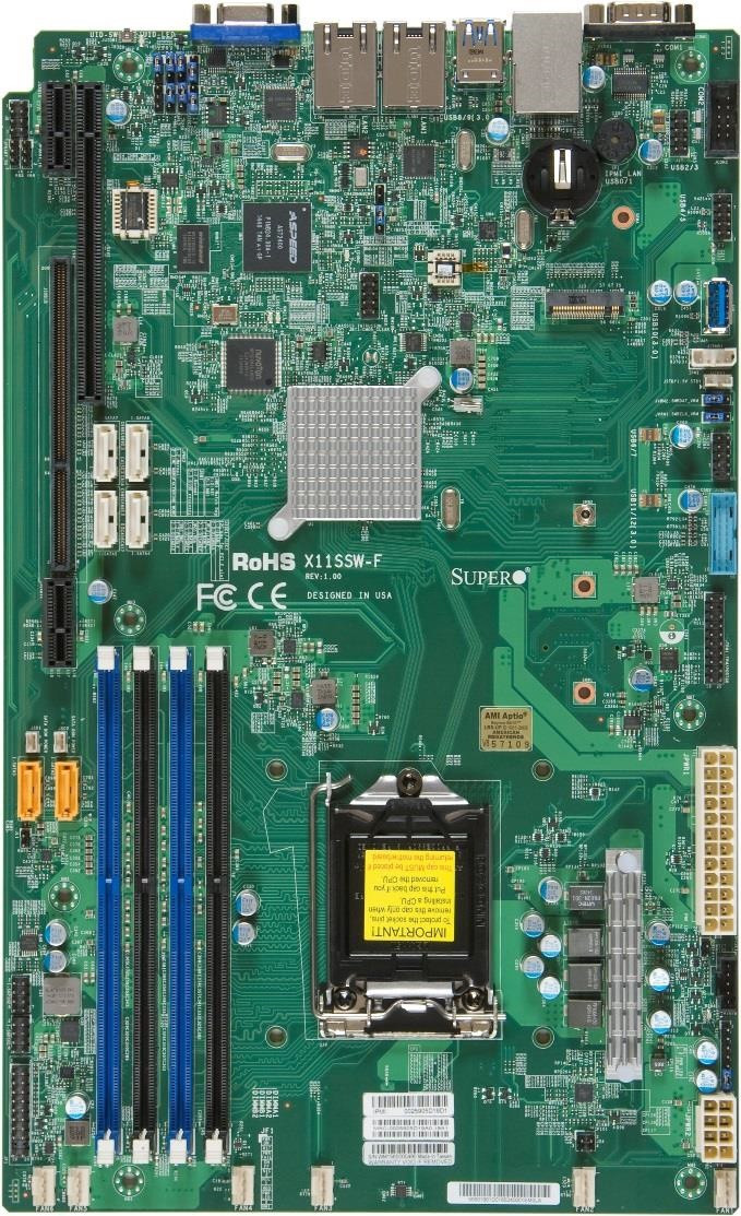 SUPERMICRO MB 1xLGA1151, iC236,DDR4,6xSATA3,PCIe 3.0 ((left:)1 x16(in WIO),(right:)1 x4(in x16)),1x M.2 NGFF,IPMI
