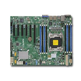 SUPERMICRO 1U server 1x LGA2011-3, iC612, 8x DDR4 ECC R, 4x SATA3 HS (3,5"),2x1GbE, 350W, IPMI