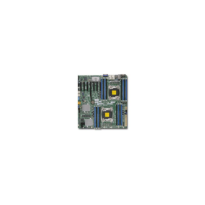 SUPERMICRO MB 2xLGA2011-3, iC612 16x DDR4 ECC R,10xSATA3/8xSAS3 LSI 3108 2GB(PCI-E 3.0/1,6(x16,x8),2x 1GbE LAN,IPMI