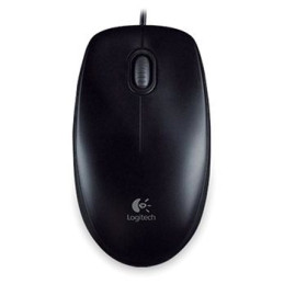 Logitech Corded Mouse B100 - Business EMEA - BLACK