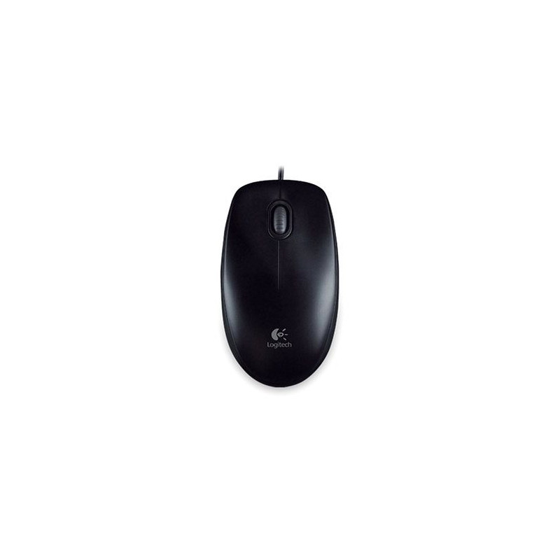 Logitech Corded Mouse B100 - Business EMEA - BLACK