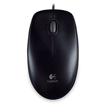 Logitech Corded Mouse B100 - Business EMEA - BLACK