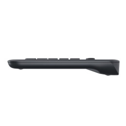 Logitech Wireless Touch Keyboard K400 Plus - EMEA - Czech layout - Black