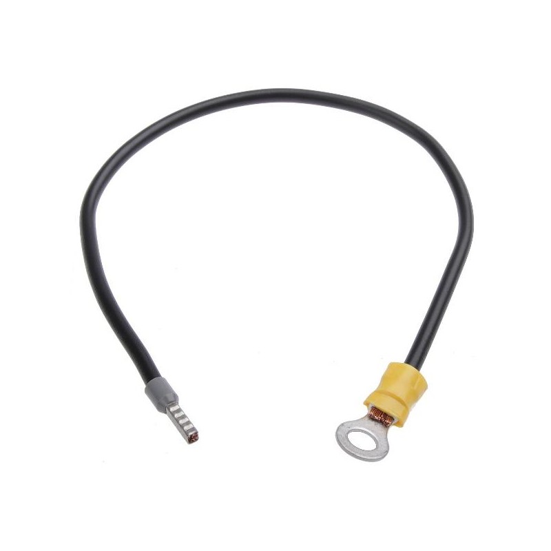 Solarmi propojovací DC kabel, 30cm, očko M6 - dutinka